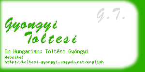 gyongyi toltesi business card